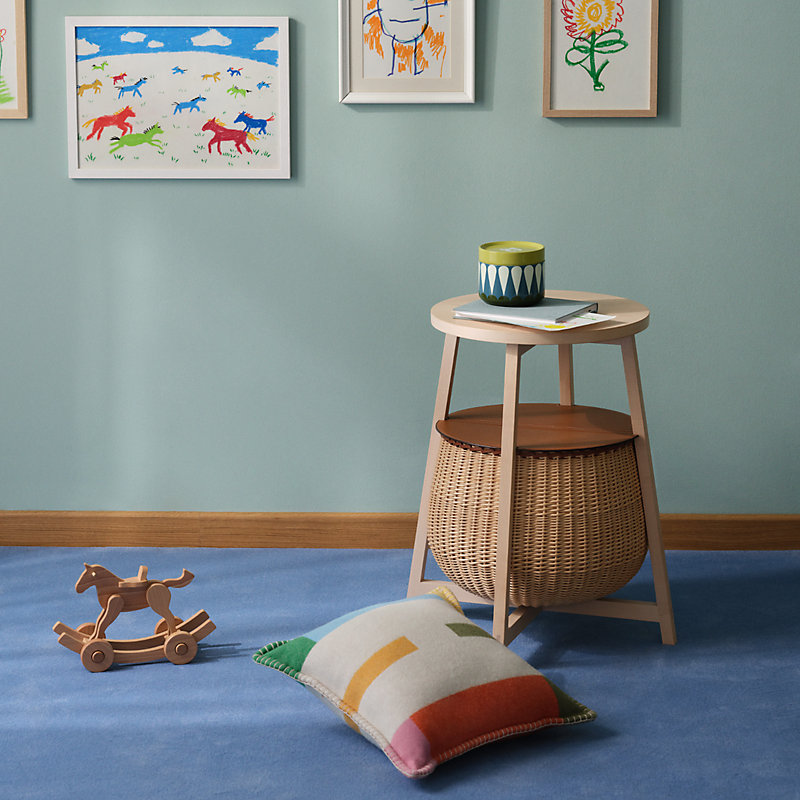 未使用品！！HERMES 青 ビーチクッション クッション 《Hグルマン》 - ブルー | Hermès - エルメス-公式サイト